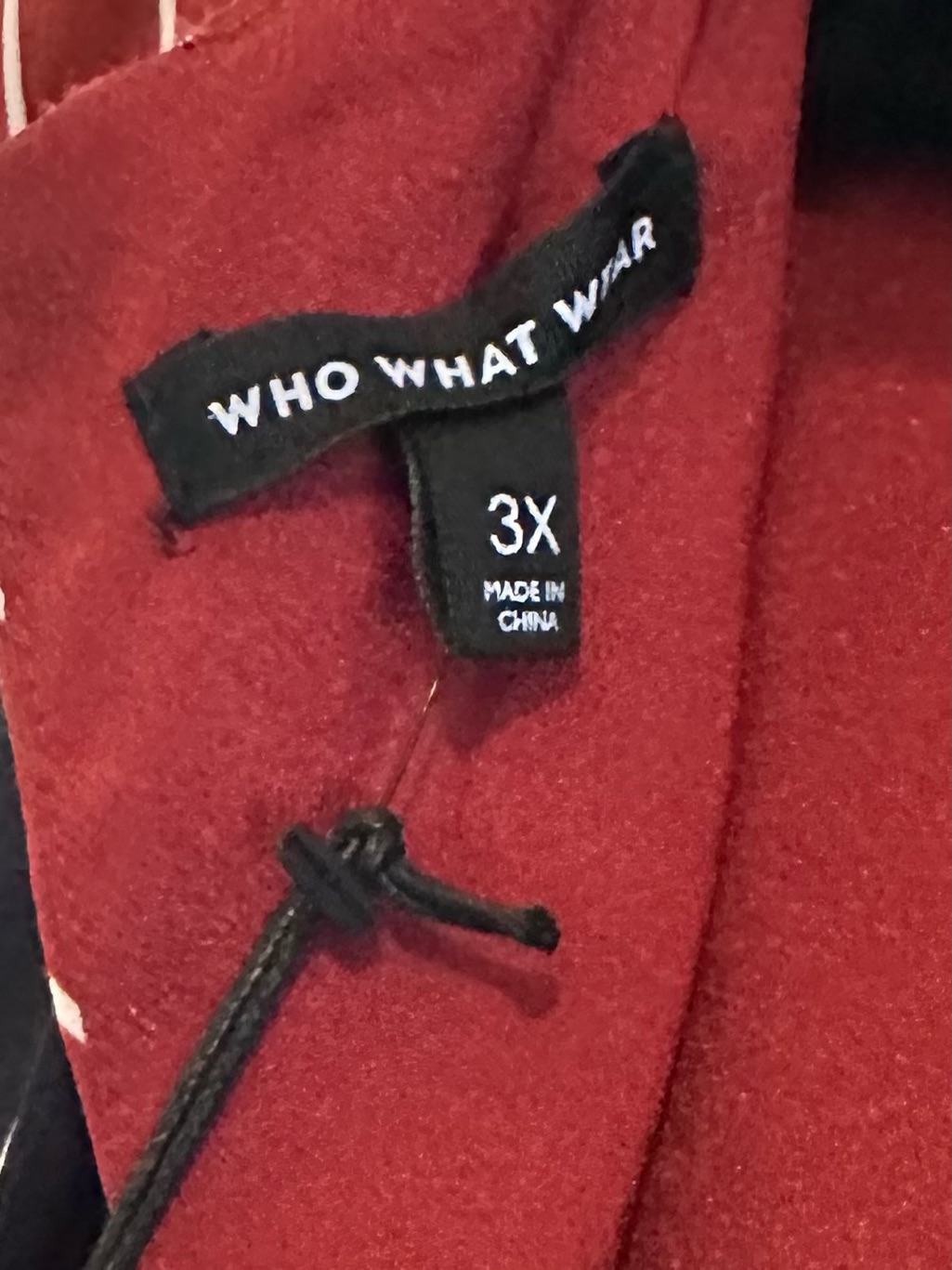 Who What Wear X Target Diagonal Stripe Layer Necktie Dress 3x Nwt — image 3 of 4